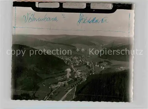 AK / Ansichtskarte Voehrenbach Fliegeraufnahme Kat. Voehrenbach