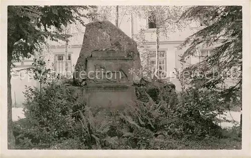 AK / Ansichtskarte Friesenheim Baden Gedenkstein Kat. Friesenheim