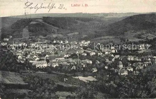 AK / Ansichtskarte Lahr Schwarzwald Panorama  Kat. Lahr