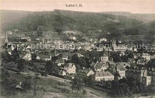 AK / Ansichtskarte Lahr Schwarzwald Panorama Kat. Lahr