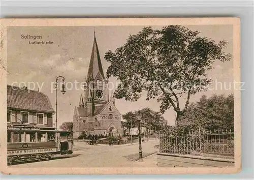 AK / Ansichtskarte Solingen Lutherkirche Kat. Solingen