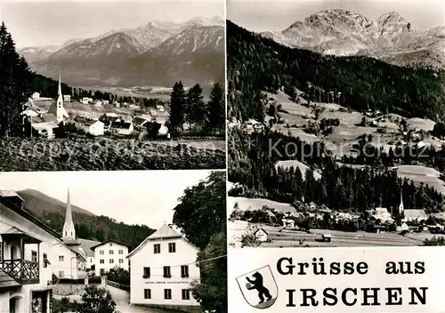 AK / Ansichtskarte Irschen Chiemsee Panorama Kirche  Kat. Bernau a.Chiemsee