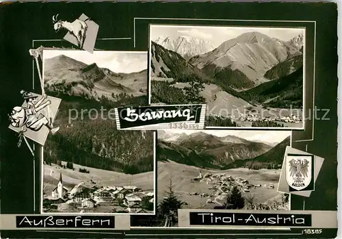 AK / Ansichtskarte Berwang Tirol Ausserfern Panoramen Kat. Berwang