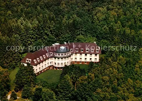 AK / Ansichtskarte Hilchenbach Siegerland Richard Martin Heim Erholungsheim Bildungsheim Rothaargebirge Fliegeraufnahme Kat. Hilchenbach