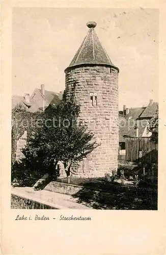 AK / Ansichtskarte Lahr Schwarzwald Storchenturm Kat. Lahr