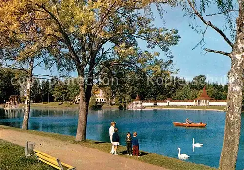 AK / Ansichtskarte Bad Duerrheim Salinensee Kat. Bad Duerrheim