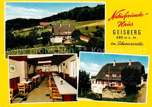 AK / Ansichtskarte Lahr Schwarzwald Naturfreundehaus Geisberg  Kat. Lahr