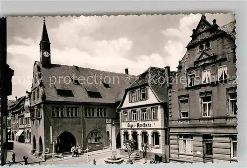 AK / Ansichtskarte Lahr Schwarzwald Altes Rathaus Kat. Lahr