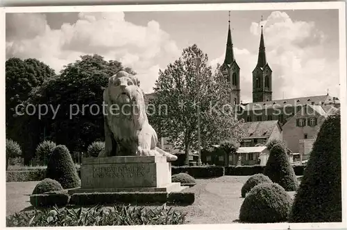 AK / Ansichtskarte Lahr Schwarzwald Ehrenmal Kat. Lahr