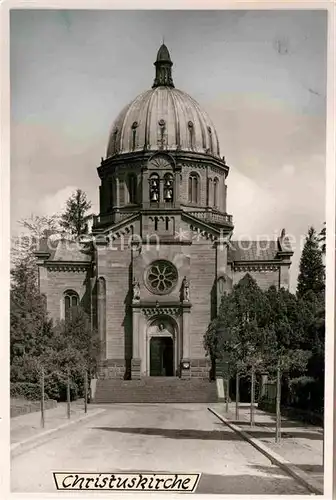 AK / Ansichtskarte Lahr Schwarzwald Christus Kirche  Kat. Lahr