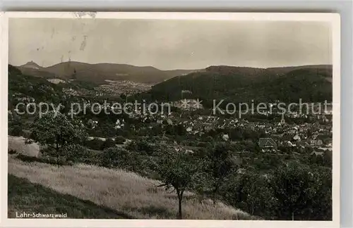 AK / Ansichtskarte Lahr Schwarzwald Gesamtansicht  Kat. Lahr