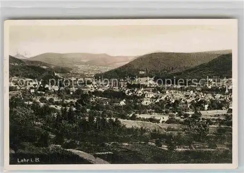 AK / Ansichtskarte Lahr Schwarzwald Panorama  Kat. Lahr