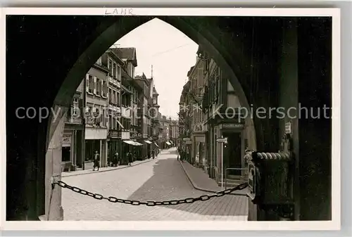 AK / Ansichtskarte Lahr Schwarzwald Marktstrasse Kat. Lahr