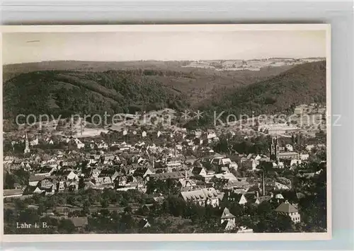 AK / Ansichtskarte Lahr Schwarzwald Stadtblick Kat. Lahr