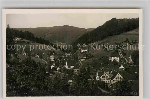 AK / Ansichtskarte Guetenbach Schwarzwald Ortsansicht