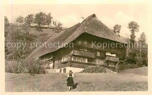 AK / Ansichtskarte Gutach Schwarzwald Bauernhaus Kat. Gutach