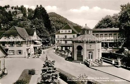 AK / Ansichtskarte Bad Peterstal Griesbach Sophienquelle Sanatorium Kat. Bad Peterstal Griesbach