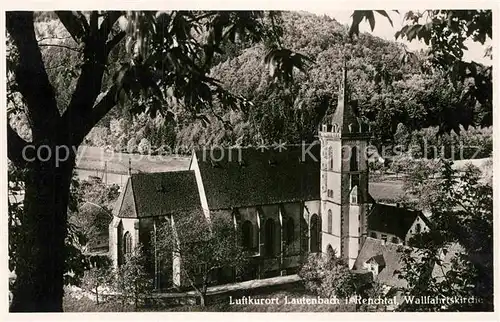 AK / Ansichtskarte Lautenbach Renchtal Wallfahrtskirche Kat. Lautenbach