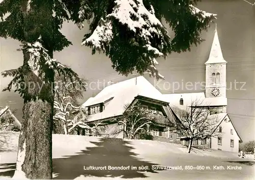 AK / Ansichtskarte Bonndorf Schwarzwald Katholische Kirche  Kat. Bonndorf