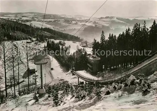 AK / Ansichtskarte Klingenthal Vogtland Aschber Schanze  Kat. Klingenthal Sachsen