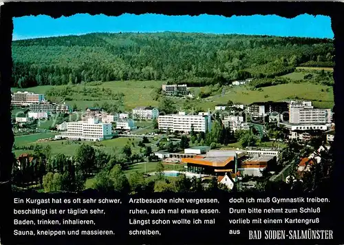 AK / Ansichtskarte Bad Soden Salmuenster Panorama Heilbad zwischen Spessart und Vogelsberg Kat. Bad Soden Salmuenster