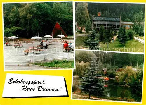 AK / Ansichtskarte Heilbad Heiligenstadt Erholungspark Neun Brunnen