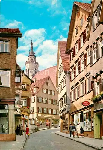 AK / Ansichtskarte Tuebingen Neckargasse Altstadt Universitaetsstadt Kat. Tuebingen