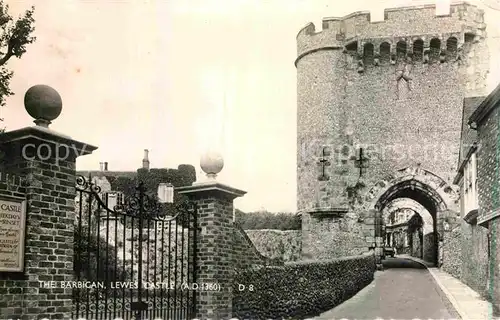 AK / Ansichtskarte Lewes Castle the Barbican Kat. Lewes