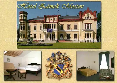 AK / Ansichtskarte Cheb Hotel Zamek Mostov Kat. Cheb