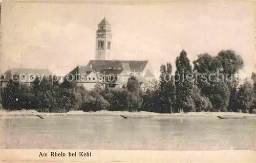 AK / Ansichtskarte Kehl Rhein Kirche  Kat. Kehl