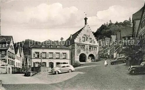 AK / Ansichtskarte Schiltach Marktplatz Kat. Schiltach Schwarzwald