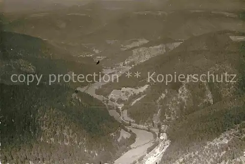 AK / Ansichtskarte Schiltach Fliegeraufnahme Kat. Schiltach Schwarzwald