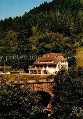 AK / Ansichtskarte Bad Rippoldsau Schwarzwald Hotel Zum letzten Gstehr Kat. Bad Rippoldsau Schapbach