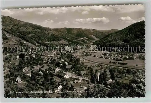 AK / Ansichtskarte Lautenbach Renchtal Panorama Kat. Lautenbach