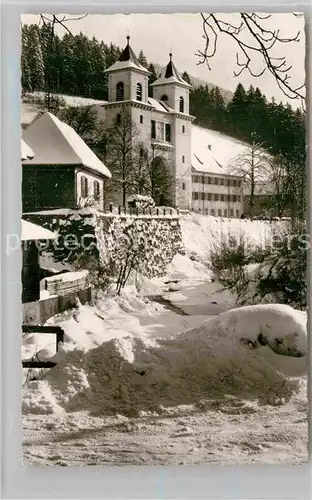 AK / Ansichtskarte Bad Rippoldsau Schwarzwald Kirche Winterlandschaft Kat. Bad Rippoldsau Schapbach