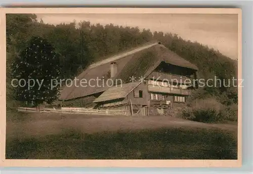 AK / Ansichtskarte Gutach Schwarzwald Bauernhaus Martinsbauer Kat. Gutach