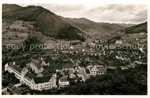 AK / Ansichtskarte Wolfach Panorama Kat. Wolfach Schwarzwald