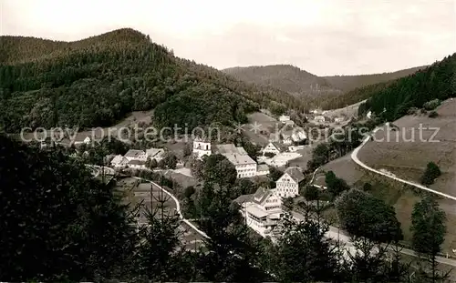 AK / Ansichtskarte Bad Rippoldsau Schwarzwald Kloesterle mit Reichenbachtal Kat. Bad Rippoldsau Schapbach