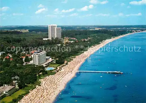 AK / Ansichtskarte Timmendorfer Strand Ostseeheilbad Fliegeraufnahme Kat. Timmendorfer Strand