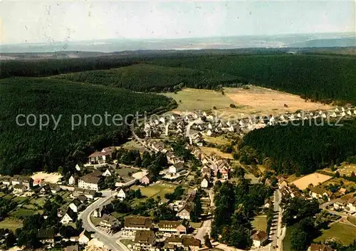 AK / Ansichtskarte Neuhaus Solling Hoehenluftkurort Fliegeraufnahme Kat. Holzminden