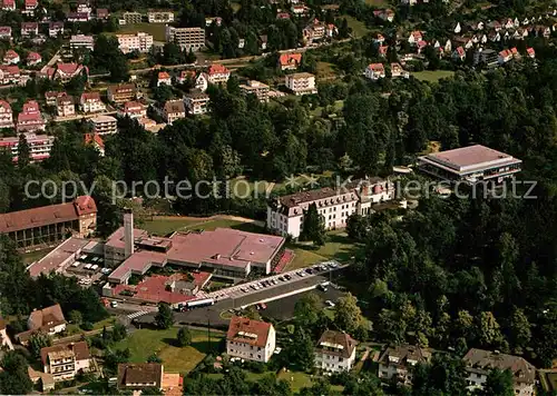 AK / Ansichtskarte Bad Orb Kurpark Saline Leopold Koch Bewegungsbad Kurhaus Konzerthalle Fliegeraufnahme Kat. Bad Orb