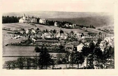 AK / Ansichtskarte Finsterbergen Panorama Kat. Finsterbergen Thueringer Wald