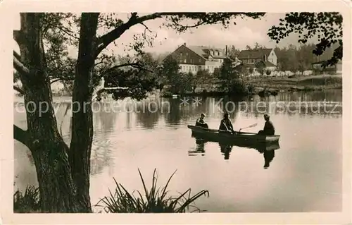 AK / Ansichtskarte Moritzburg Sachsen FDGB Erholungsheim Hausteich Kat. Moritzburg Dresden