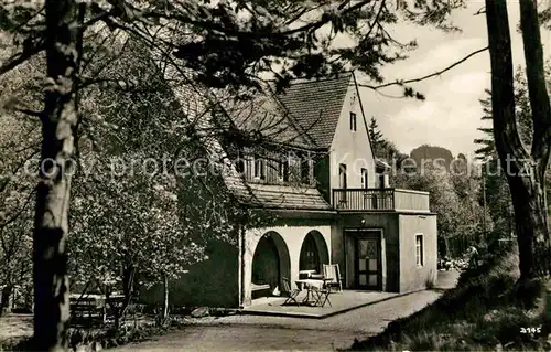 AK / Ansichtskarte Schoena Bad Schandau Gaststaette Kuckuckswinkel