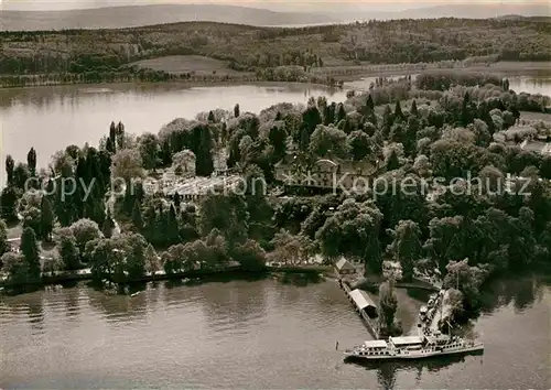 AK / Ansichtskarte Insel Mainau Bodensee Luftbild Kat. Konstanz Bodensee