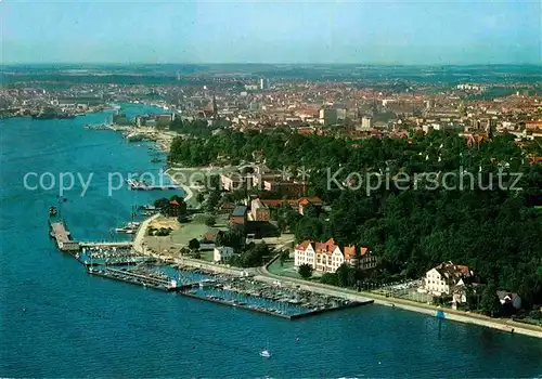 AK / Ansichtskarte Kiel Luftaufnahme Hafen Kat. Kiel