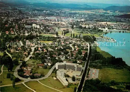 AK / Ansichtskarte Radolfzell Bodensee Luftaufnahme Herz Kreislauf Klinik Mettnau Kat. Radolfzell am Bodensee