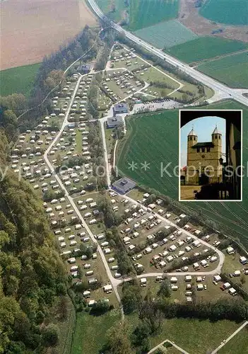 AK / Ansichtskarte Bad Gandersheim Luftaufnahme Campingpark  Kat. Bad Gandersheim