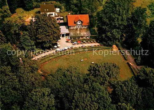 AK / Ansichtskarte Koenigslutter Elm Luftaufnahme Waldgaststaette Tetzelstein Kat. Koenigslutter am Elm