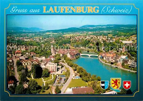 AK / Ansichtskarte Laufenburg AG Fliegeraufnahme  Kat. Laufenburg